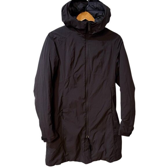 Arc’teryx Arcteryx Durant Parka Puffer Jacket Hoodie Hoody Black Women’s Size S - Picture 1 of 11